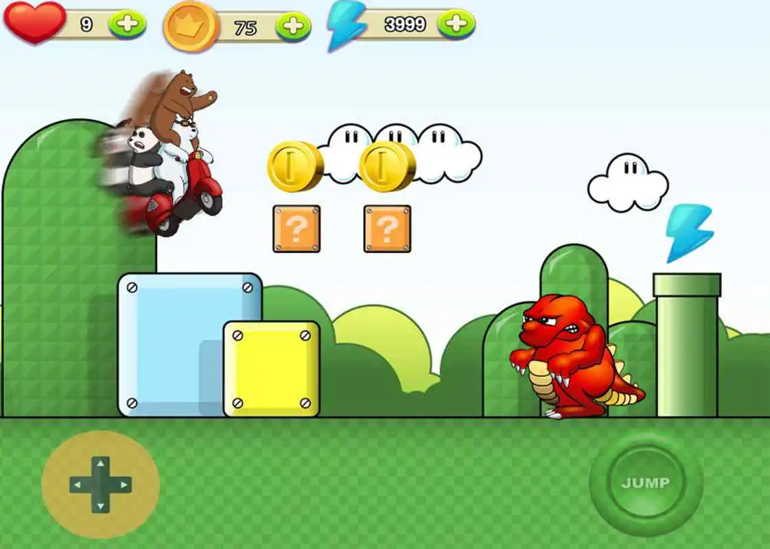 Play Racing Bare Bears Free