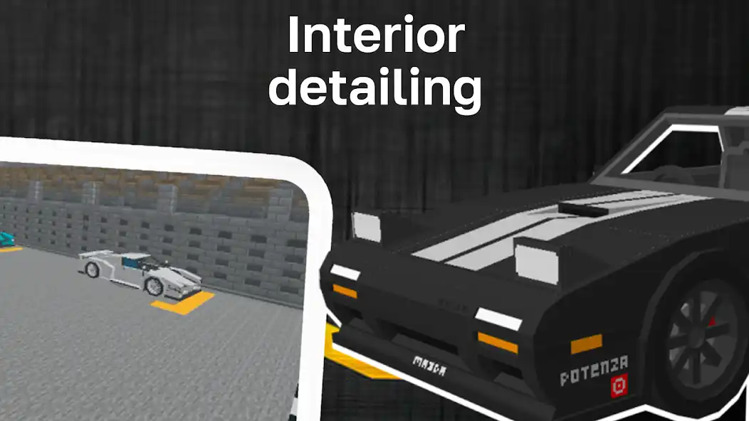 Play Racing Car for mcpe as an online game Racing Car for mcpe with UptoPlay