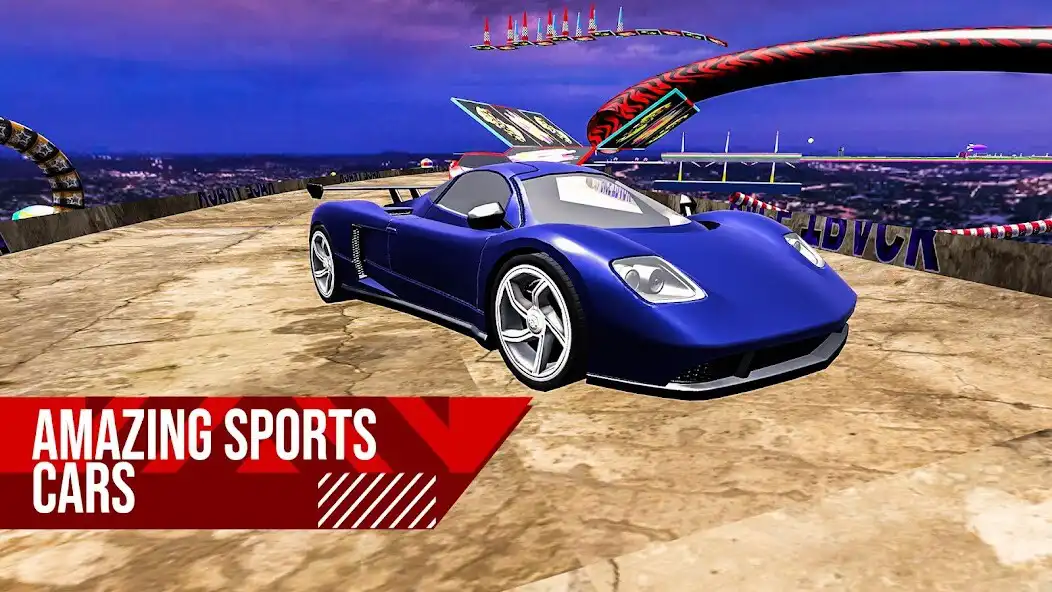 Play Racing Car Game Ramp - 3D Game as an online game Racing Car Game Ramp - 3D Game with UptoPlay