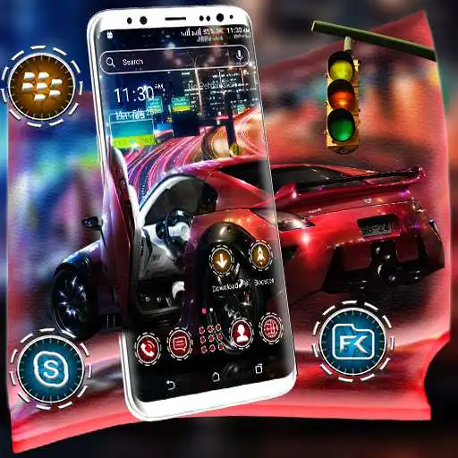 Play Racing Car Launcher Theme APK