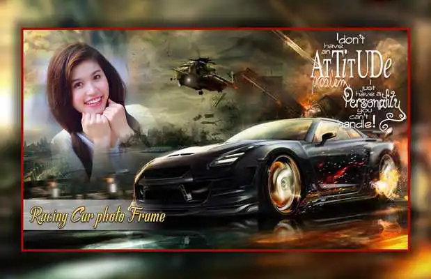 Play Racing Car Photo Editor