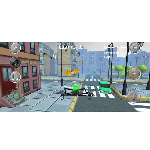 Play APK Racing Drones  and enjoy Racing Drones with UptoPlay com.celescu.racingdrones