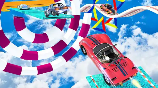 Play Racing Game Car Stunt Mega Up  and enjoy Racing Game Car Stunt Mega Up with UptoPlay