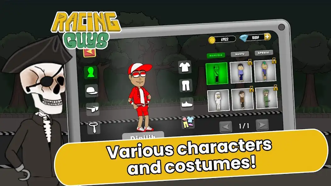 Play Racing Guys Multiplayer as an online game Racing Guys Multiplayer with UptoPlay