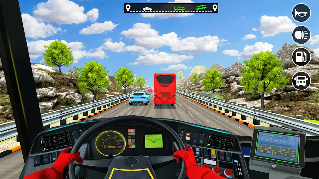 Play Racing in Bus: Coach Bus Games as an online game Racing in Bus: Coach Bus Games with UptoPlay