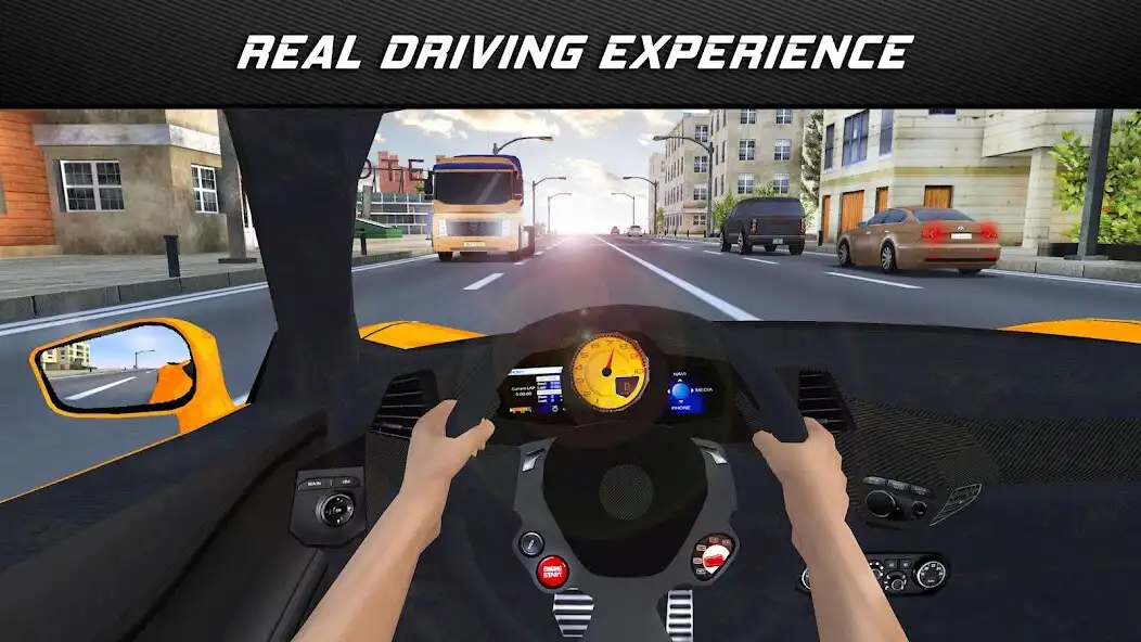 Play Racing in City 2 - Car Driving as an online game Racing in City 2 - Car Driving with UptoPlay