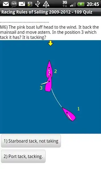 Play RacingRules of Sailing-109Quiz as an online game RacingRules of Sailing-109Quiz with UptoPlay