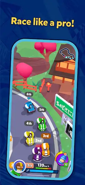 Play Racing Track Star: 3D Car game as an online game Racing Track Star: 3D Car game with UptoPlay