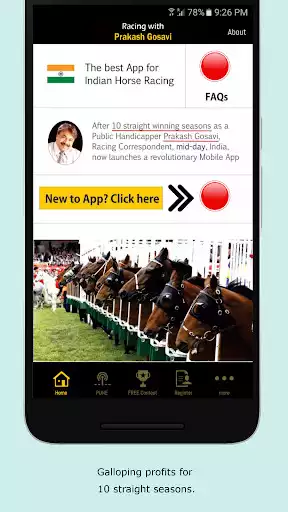 Play APK Racing With Prakash Gosavi  and enjoy Racing With Prakash Gosavi with UptoPlay com.AppInstitute.bettingp