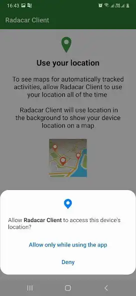 Play Radacar - Định vị GPS client  and enjoy Radacar - Định vị GPS client with UptoPlay
