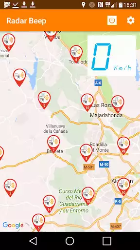 Play Radar Beep - Radar Detector as an online game Radar Beep - Radar Detector with UptoPlay