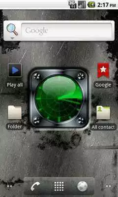 Play Radar Clock free livewallpaper