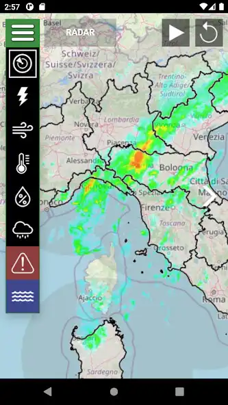 Play Radar Meteo Italia as an online game Radar Meteo Italia with UptoPlay