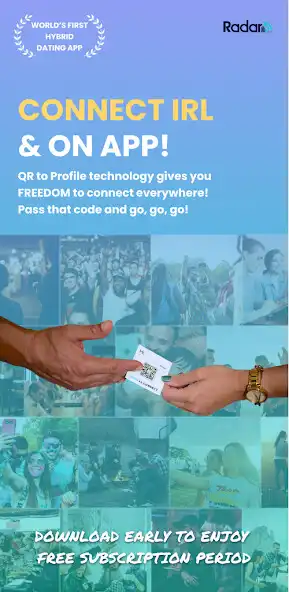 Play RadarQR: Dating Meets QR Code  and enjoy RadarQR: Dating Meets QR Code with UptoPlay