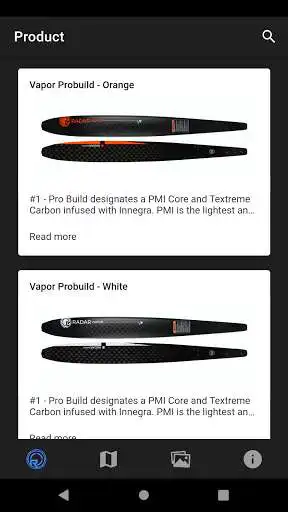 Play Radar Skis Info