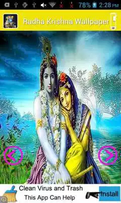 Play Radha Krishna HD Wallpaper