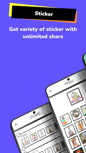 Play Radha Krishna Image  Sticker as an online game Radha Krishna Image  Sticker with UptoPlay