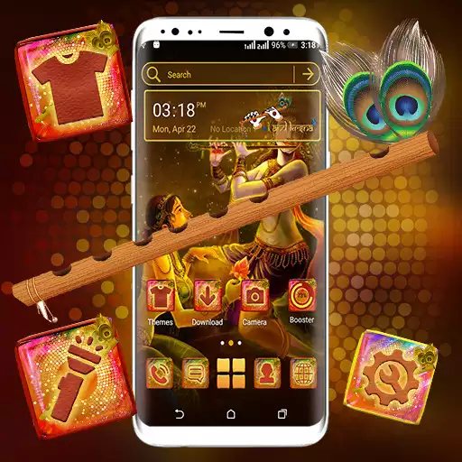 Play Radha Krishna Launcher Theme APK