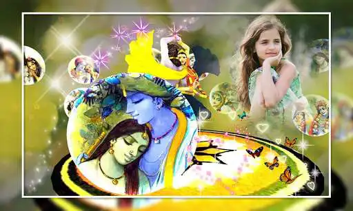 Play Radhe Krishna Photo Frames as an online game Radhe Krishna Photo Frames with UptoPlay