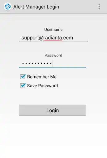 Play Radianta Alert Manager Play Radianta Alert Manager