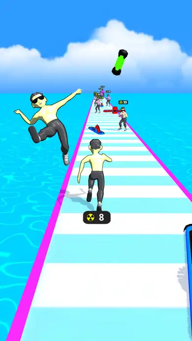 Play Radiation Run ! as an online game Radiation Run ! with UptoPlay