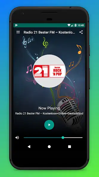 Play Radio 21 Bester Rock FM App DE  and enjoy Radio 21 Bester Rock FM App DE with UptoPlay