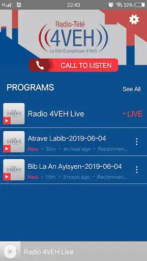 Play Radio 4VEH as an online game Radio 4VEH with UptoPlay