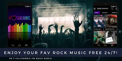 Play Radio 96.7 Fm California Rock Music Station Online  and enjoy Radio 96.7 Fm California Rock Music Station Online with UptoPlay