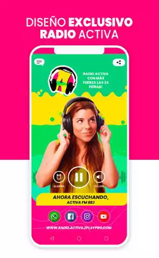 Play RADIO ACTIVA 88.1 FM as an online game RADIO ACTIVA 88.1 FM with UptoPlay