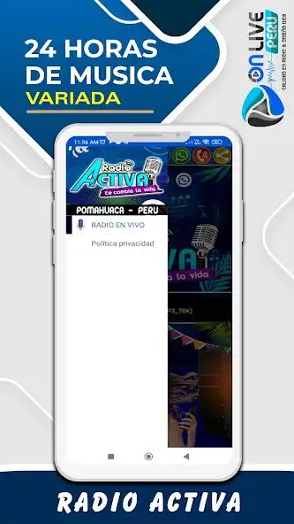 Play Radio Activa - Pomahuaca  and enjoy Radio Activa - Pomahuaca with UptoPlay