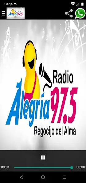 Play Radio Alegría 97.5 Regocijo del Alma  and enjoy Radio Alegría 97.5 Regocijo del Alma with UptoPlay
