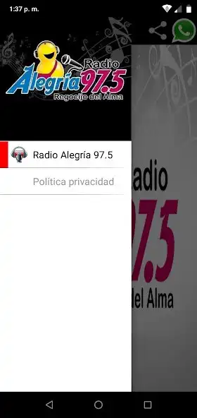 Play Radio Alegría 97.5 Regocijo del Alma as an online game Radio Alegría 97.5 Regocijo del Alma with UptoPlay