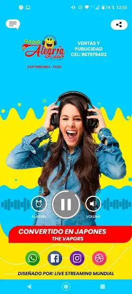 Play Radio Alegria Marcabal Grande as an online game Radio Alegria Marcabal Grande with UptoPlay