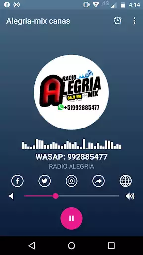 Play Radio Alegria Mix Canas  and enjoy Radio Alegria Mix Canas with UptoPlay
