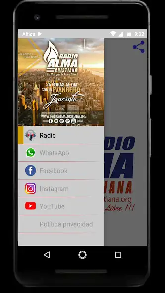 Play Radio Alma Cristiana RD as an online game Radio Alma Cristiana RD with UptoPlay