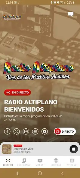 Play Radio Altiplano as an online game Radio Altiplano with UptoPlay