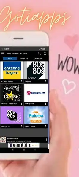 Play Radio Amazing Classic Hits as an online game Radio Amazing Classic Hits with UptoPlay
