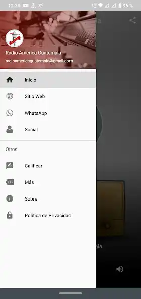 Play Radio America Guatemala as an online game Radio America Guatemala with UptoPlay