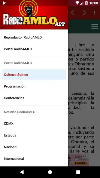 Play RadioAMLO  and enjoy RadioAMLO with UptoPlay