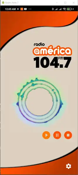 Play Radio América as an online game Radio América with UptoPlay