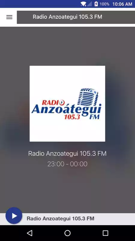 Play Radio Anzoategui 105.3 FM