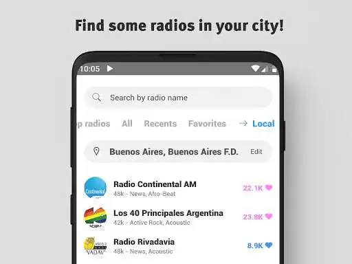 Play Radio Argentina Live as an online game Radio Argentina Live with UptoPlay