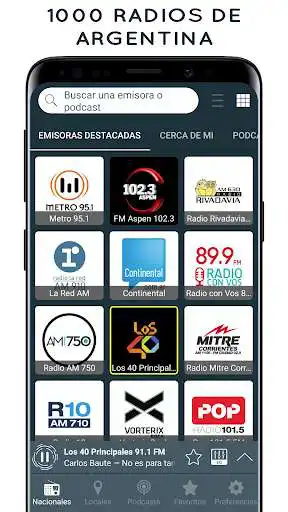 Play Radio Argentina: Radio FM y AM  and enjoy Radio Argentina: Radio FM y AM with UptoPlay