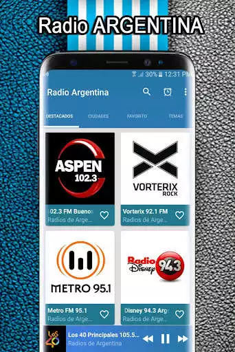 Play Radio Argentina - Radios Argentinas Free AM and FM  and enjoy Radio Argentina - Radios Argentinas Free AM and FM with UptoPlay
