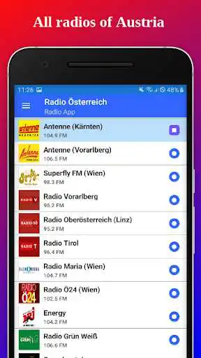 Play Radio Austria: Radio FM and AM Online as an online game Radio Austria: Radio FM and AM Online with UptoPlay