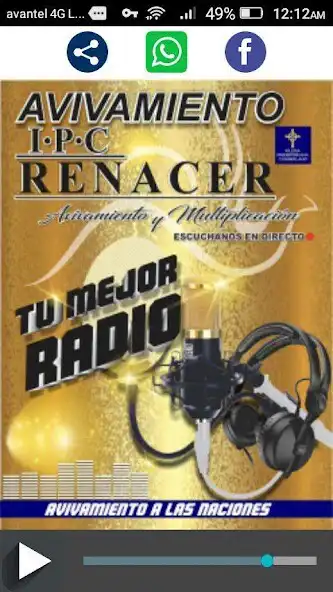 Play Radio Avivamiento Renacer  A las naciones  and enjoy Radio Avivamiento Renacer  A las naciones with UptoPlay
