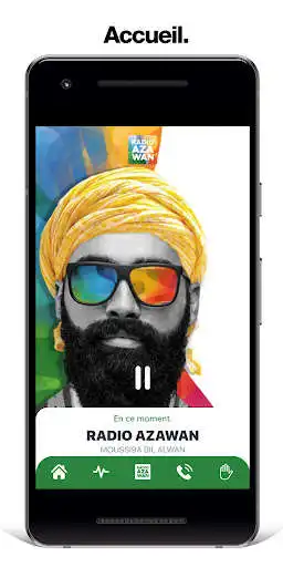 Play RADIO AZAWAN - PLAYER as an online game RADIO AZAWAN - PLAYER with UptoPlay