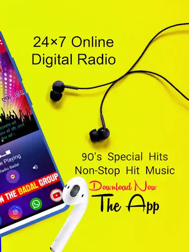 Play Radio Badal - Bhojpuri & Hindi as an online game Radio Badal - Bhojpuri & Hindi with UptoPlay