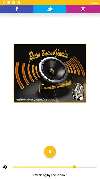 Play Radio Baires Génesis as an online game Radio Baires Génesis with UptoPlay