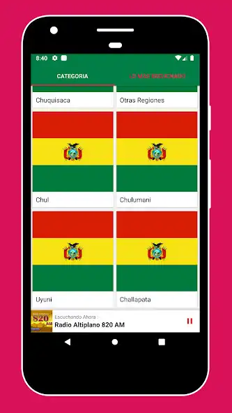 Play Radio Bolivia - Radio FM & AM as an online game Radio Bolivia - Radio FM & AM with UptoPlay